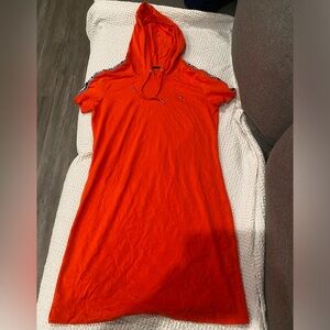 USED Hooded Tommy Hilfiger Dress